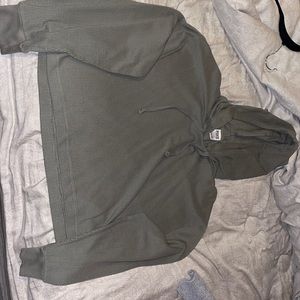 PINK cropped sweatshirt